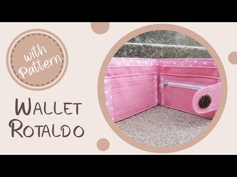 Sewing Tutorial Wallet ROTALDO | Pattern Available