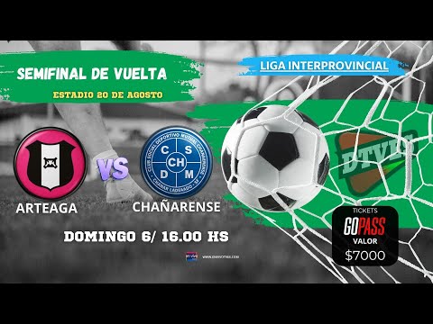 SEMIFINAL DE VUELTA APERTURA 2025 ARTEAGA VS CHAÑARENSE #laradioquesescuchaytves