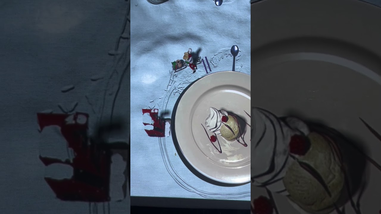 Dining Experience With Le Petit Chef Cook in 3D on Plate