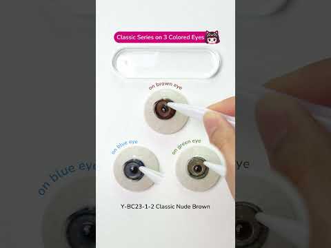 Classic Collection Monthly Colored Contact Lenses video