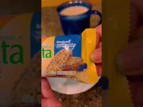 ASMR Belvita Essential Breakfast #satisfying #yummy #shorts #youtubeshorts #breakfast #essential