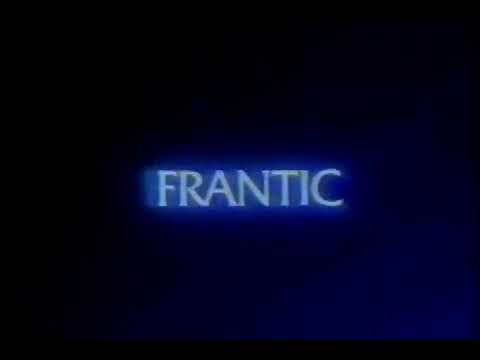 Frantic Movie Trailer 1988 - TV Spot