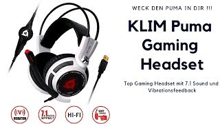 [German Review] KLIM Puma Gaming Headset im Test !!!