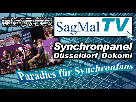 SagMalTV // Dokomi Synchronsprecher Panel 2023 (u.a. mit Tommy Morgenstern & Live-Kamehameha)