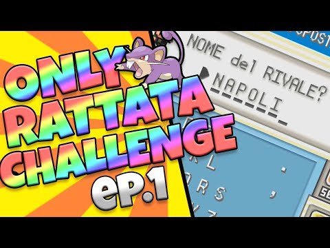 ONLY RATTATA CHALLENGE - Ep.1