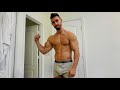 Flexing In Underwear