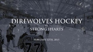 preview picture of video 'Direwolves Hockey vs. Strong Hearts - CAHL - The Chiller (Dublin, Ohio)'