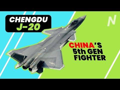 Chengdu J-20 Stealth Fighter Jet - China's 5th Generation Mighty Dragon