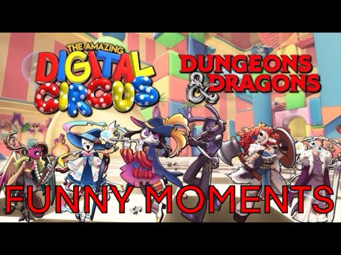 Digital Circus Cast Plays DND - STREAM HIGHLIGHTS