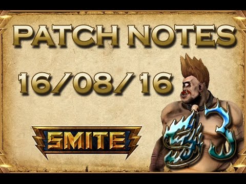 SMITE! Analisis Detallado Patch Notes 3.15 Under The Sea! 16/08/2016