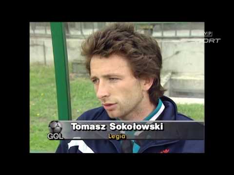 Piłka 1996 Widzew–GKS Katowice, Legia–Siarka. Cezary Kucharski Marek Koniarek Kazimierz Węgrzyn