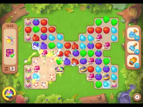 Gardenscapes Level 1698 NO BOOSTERS