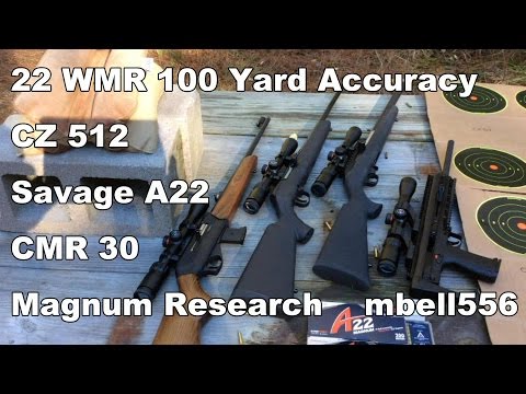 Magnum Research Magnum Lite .22WMR Graphite Hogue OverMolded Rifle MLR22WMH Quick Look