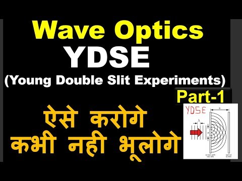 Wave Optics ||YDSE || Part-1 || For NEET Aspirants ||Preparation Videos