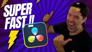 Edita 5 veces más rápido en DaVinci Resolve : Usando las teclas F9-F12 🔥