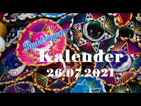 Der Mitsing-Kalender am 26.07.2021  - Tag 207