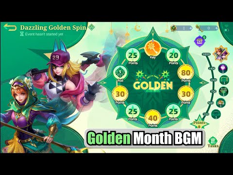 Dazzling Golden Spin (BGM) Background Music Mobile Legends (OST) Original Soundtrack 4K