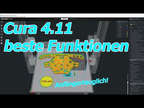 Cura 4.11 die besten Funktionen, die ich auch benutze (für Einsteiger)