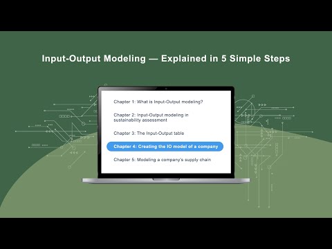 Chapter 4: Creating the IO model of a company