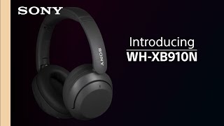 Video 0 of Product Sony WH-XB910N Over-Ear Wireless Headphones w/ ANC