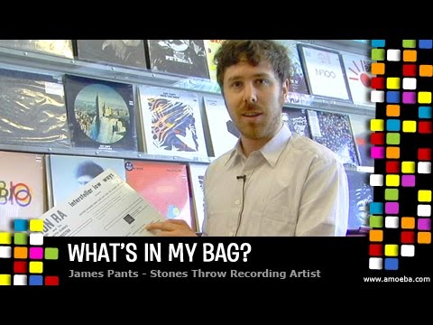 James Pants - What's In My Bag?