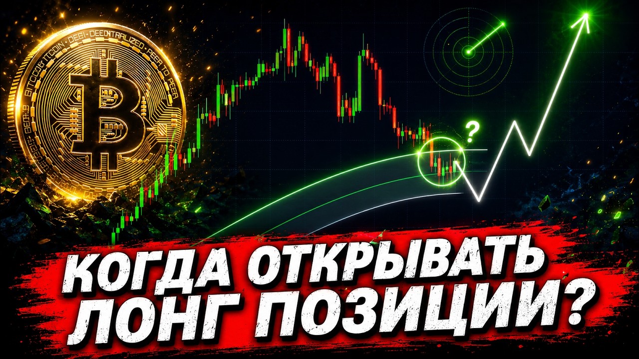 ❗️ВАЖНО, БИТКОИН – ЖДЕМ БОЛЬШОЙ ЛОНГ!