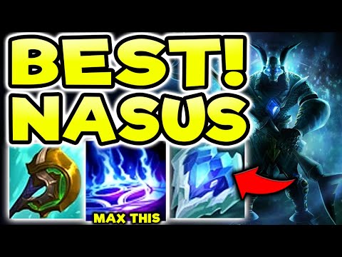 NASUS TOP IS LITERALLY BEYOND BROKEN LATE GAME (BUSTED) S12 NASUS GAMEPLAY! (Season 12 Nasus Guide)