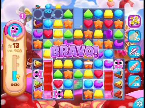 Cookie Jam Blast Level 968 - NO BOOSTERS 🍪 | SKILLGAMING ✔️