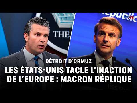 Le ton monte entre les États-Unis et Emmanuel Macron｜LCI