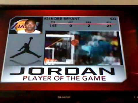 Kobe Bryant scores 145 points!!!