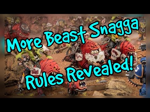 Ork Snakebite Clan Kultur and Squighog Rider Rules