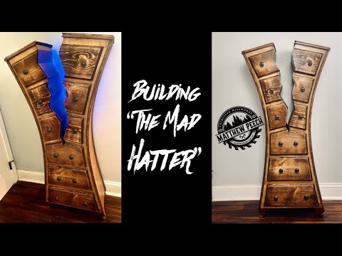 Building “The Mad Hatter”.  Get creative with woodworking!