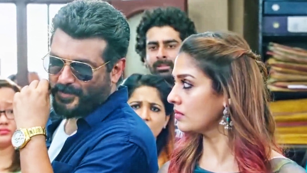 नयनतारा को अजित कुमार पसंद करता है | Viswasam Movie Best Love Scene | Valentines Spe