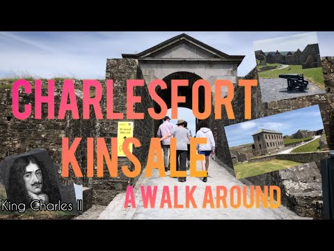 Historical walk around Charlesfort in Kinsale Ireland - Europes Largest Star Shaped Fort