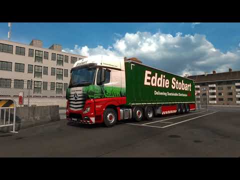 ETS2 Working for Eddie Stobart UK Tramping - Episode 2 London - ProMods 2.46
