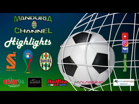Highlights Deghi Calcio - UG Manduria Sport HD Andata Coppa Italia 20/9/2020