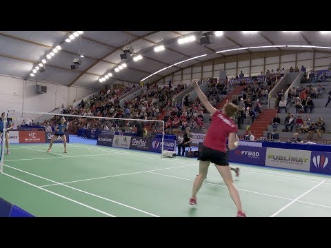 Finale des championnats de France de badminton 2019 à Saint-Dié-des-Vosges