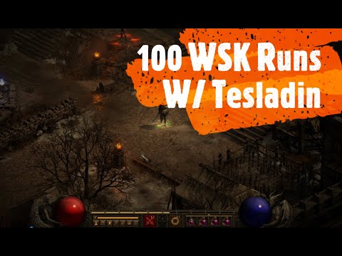 100 World Stone Keep Baal MF Runs with Tesladin Diablo 2
