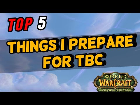 Top 5 TBC Investments and Preparations