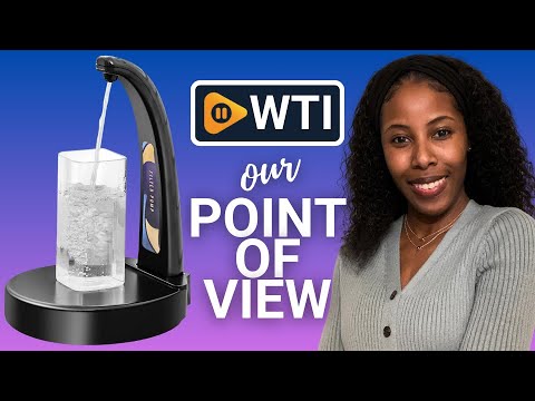 Gravity Sensor Desktop Water Dispenser for 1-5 Gallon Bottle - WTI product video review