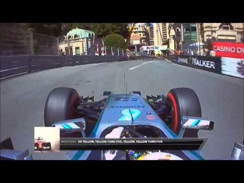 F1 2014 - Monaco Rosberg mistake analysis
