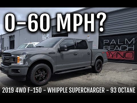 2018 Crew Cab F-150 Goes 3.8 0-60 MPH with Whipple Supercharger!