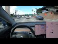 Tesla Autopilot in Heavy LA Traffic