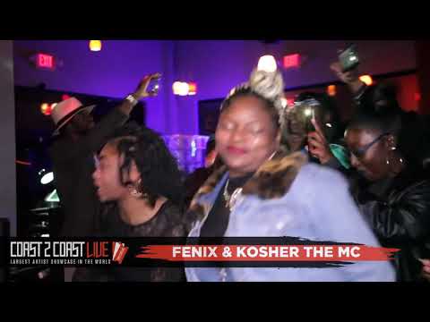 Fenix & Kosher the MC (@YeTaughtMee) Performs at Coast 2 Coast LIVE | Charlotte Edition 12/12/17