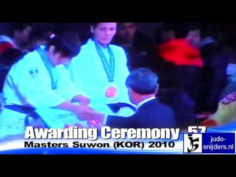 Judo 2010 Suwon: Medal Ceremony [-57kg].