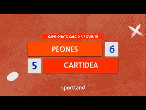 HIGHLIGHTS • Campionato Calcio a 7 Over 45 - Peones vs Cartidea