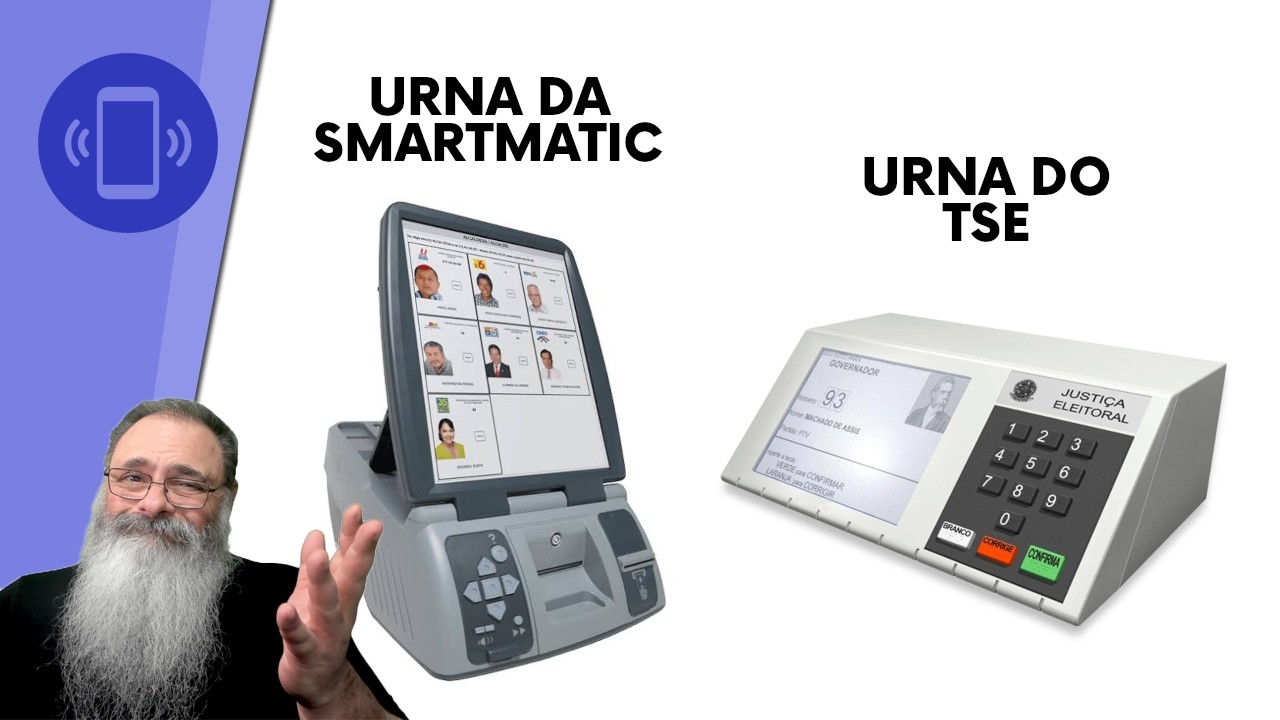 SMARTMATIC não fez URNAS para o TSE, prestou SERVIÇOS até 2016 APENAS