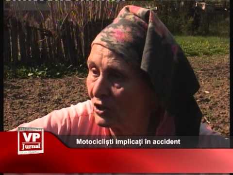Motocicliști implicați în accident