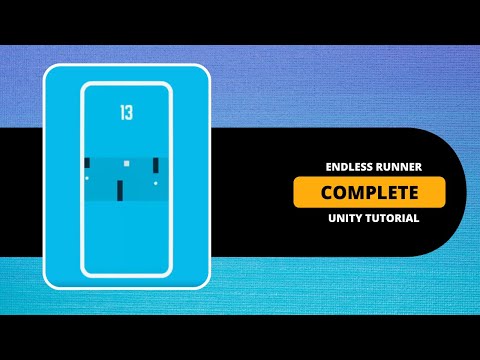 Make a Complete 2D Endless runner game in unity Android | IOS complete video