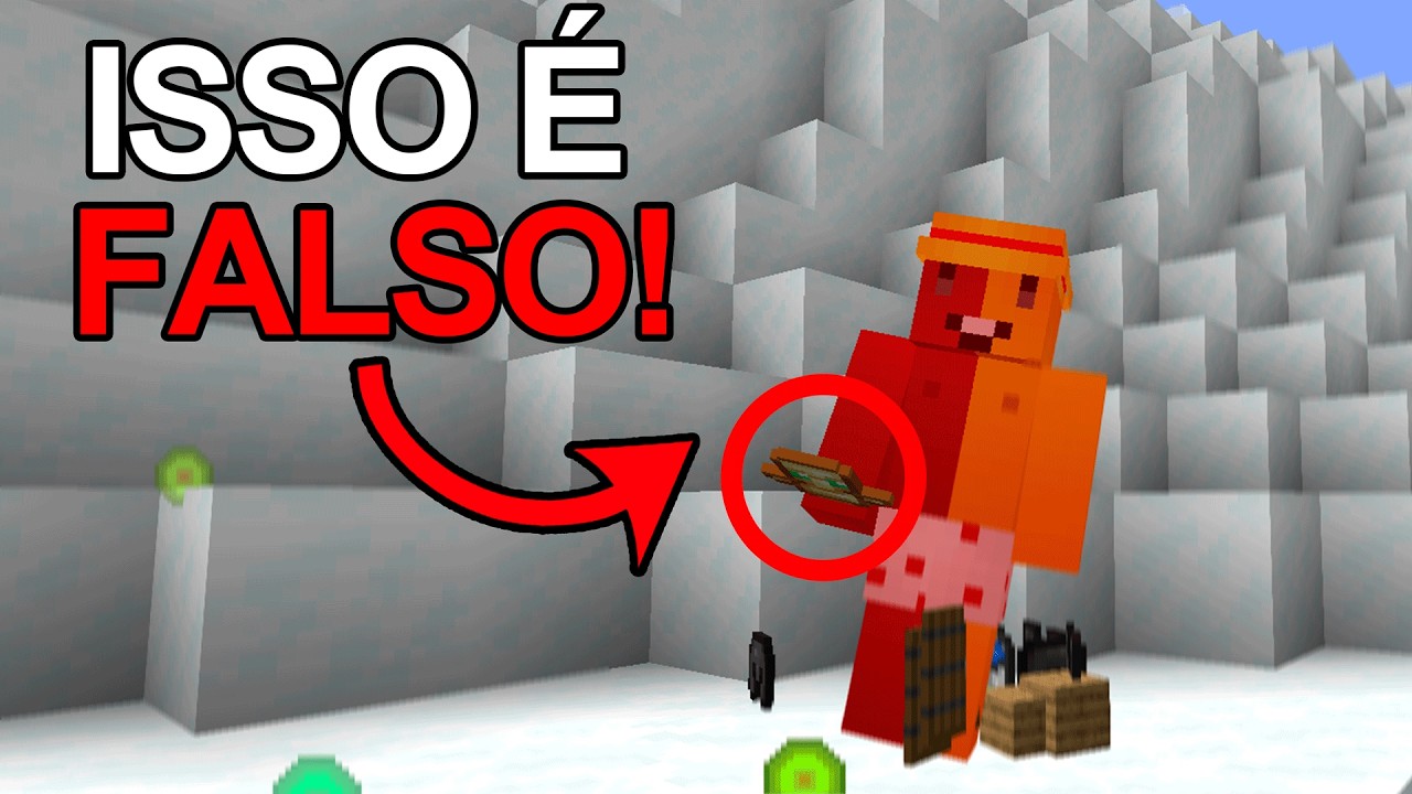 Você Consegue ver o ERRO nesses PRINTS DE MINECRAFT? (Nível Impossível)